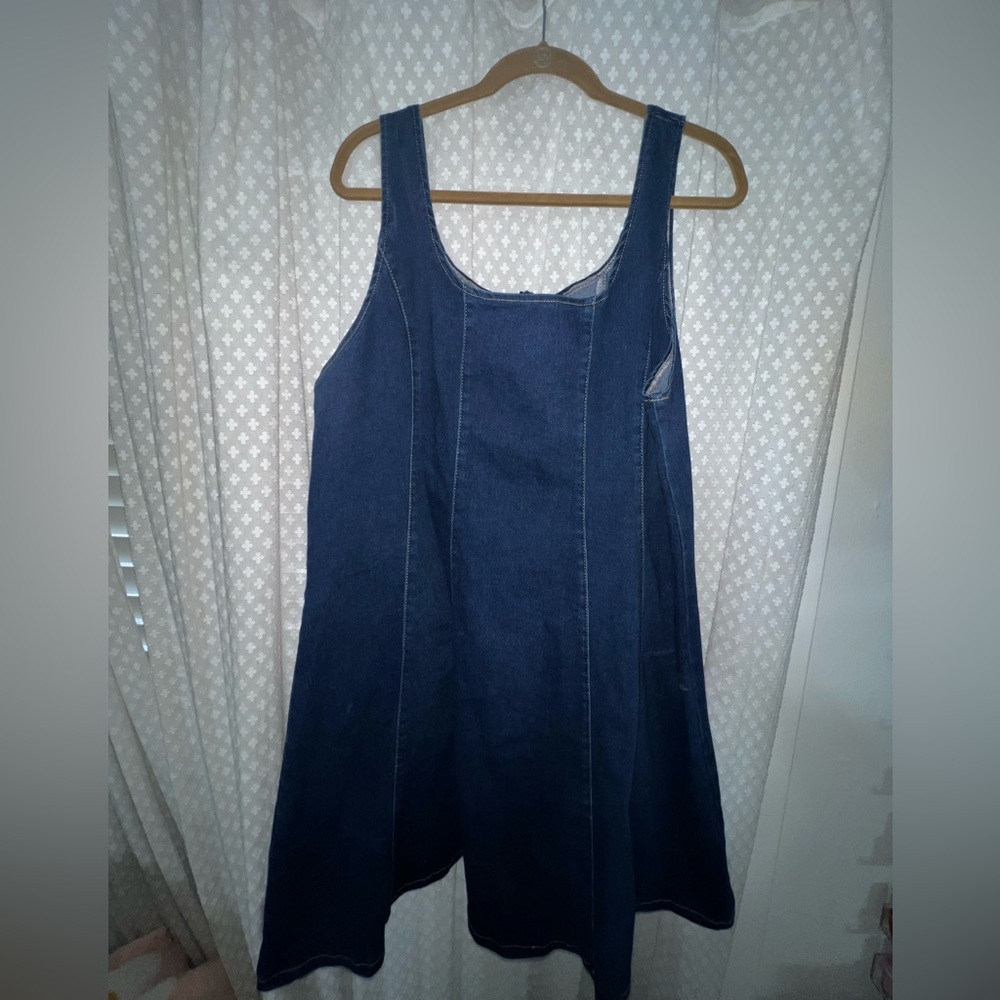Denim Sleeveless Dress
